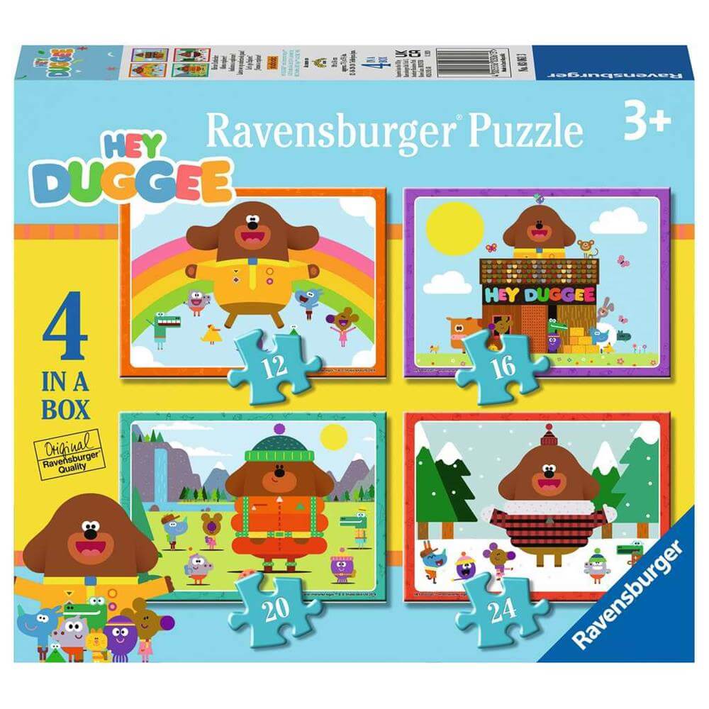 Ravensburger Hey Duggee 4 in a Box puzzles